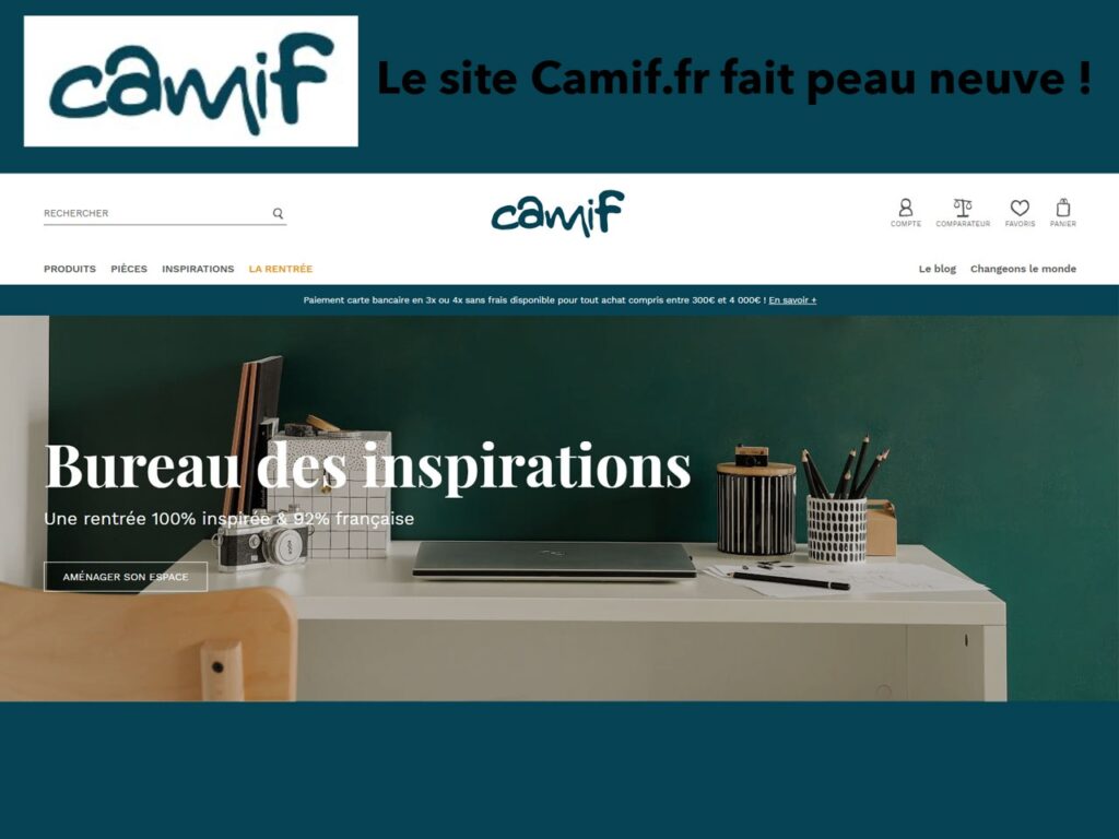 Le Site Camiffr A Fait Peau Neuve Pour Offrir La Meilleure Expérience Digitale à Ses Clients 