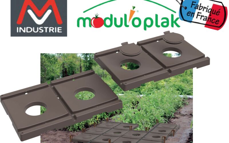 MV INDUSTRIE lance Modul’oplak pour limiter l’arrosage et la pousse des mauvaises herbes