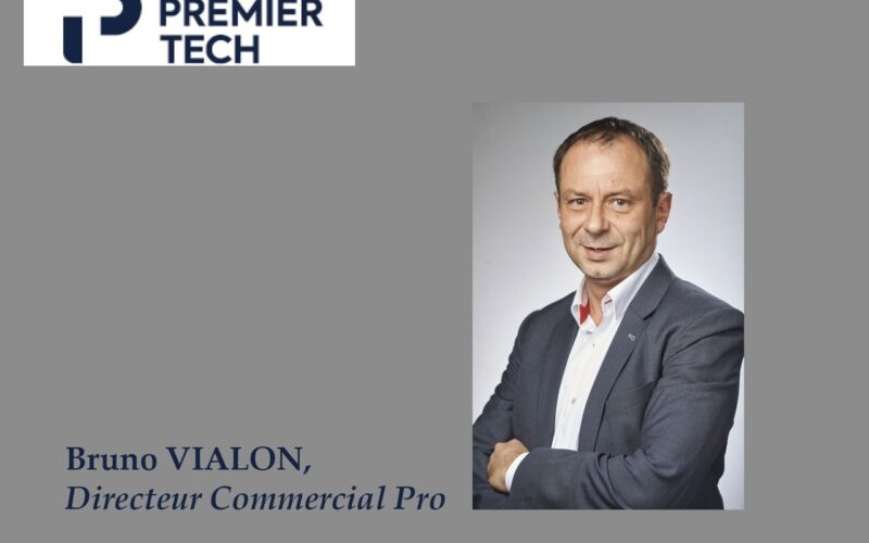 Premier Tech accueille Bruno Vialon comme nouveau Directeur Commercial Pro