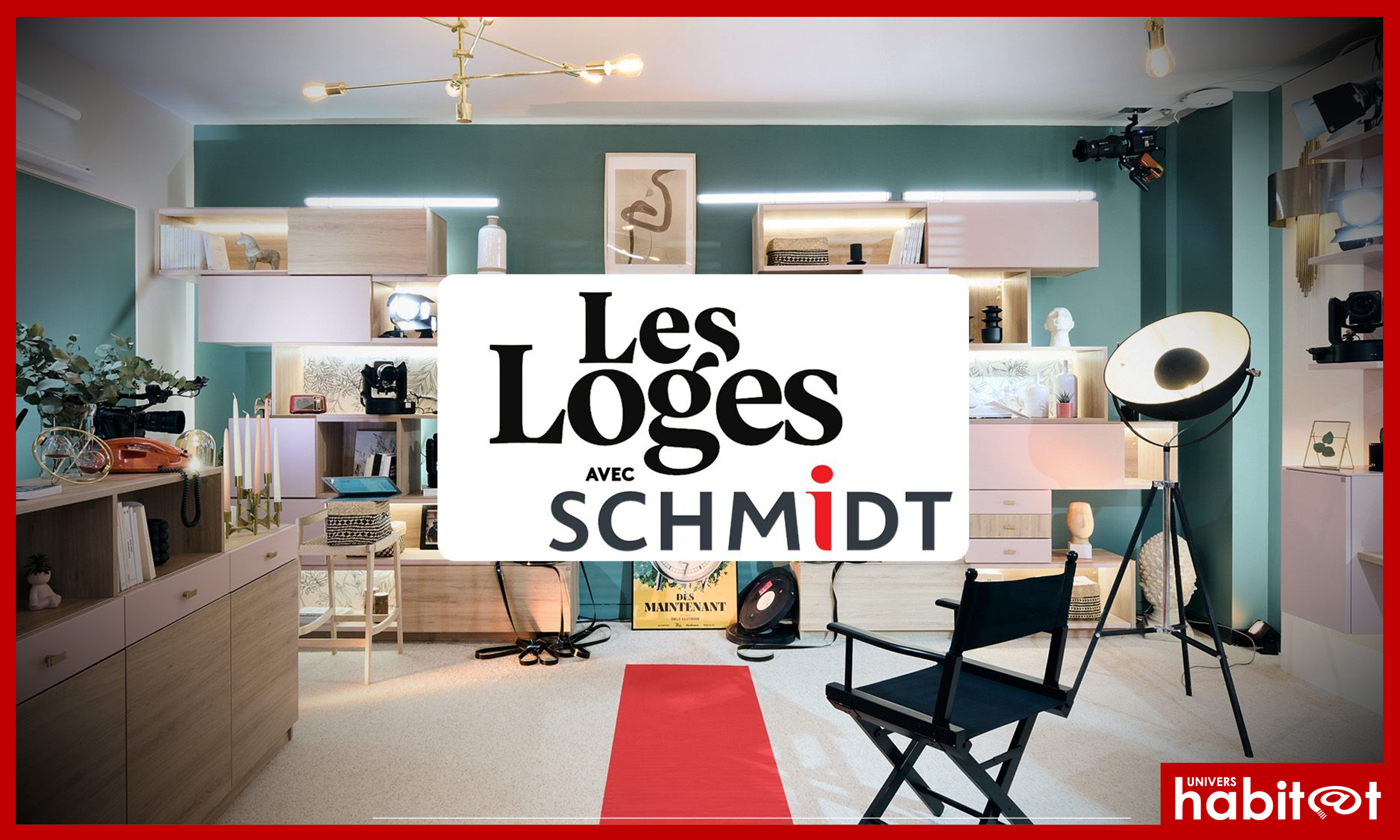 En partenariat avec FranceTV Publicité, Schmidt parraine l’émission « Les Loges »