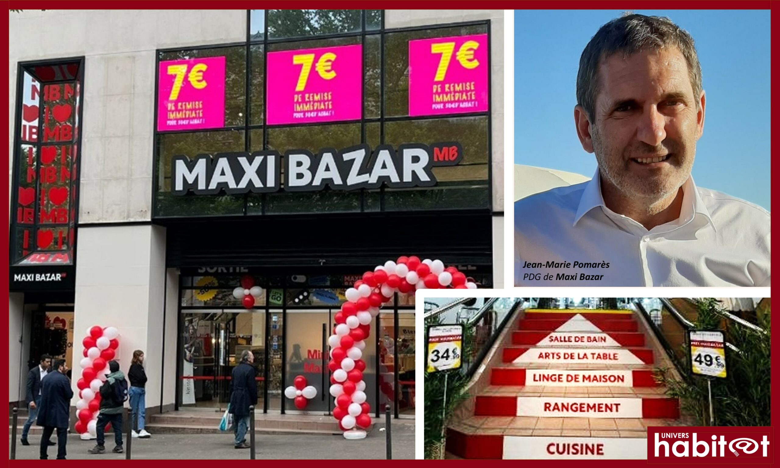 Un 2e magasin à Paris pour Maxi Bazar, qui accélère son déploiement en centres-villes et en franchise