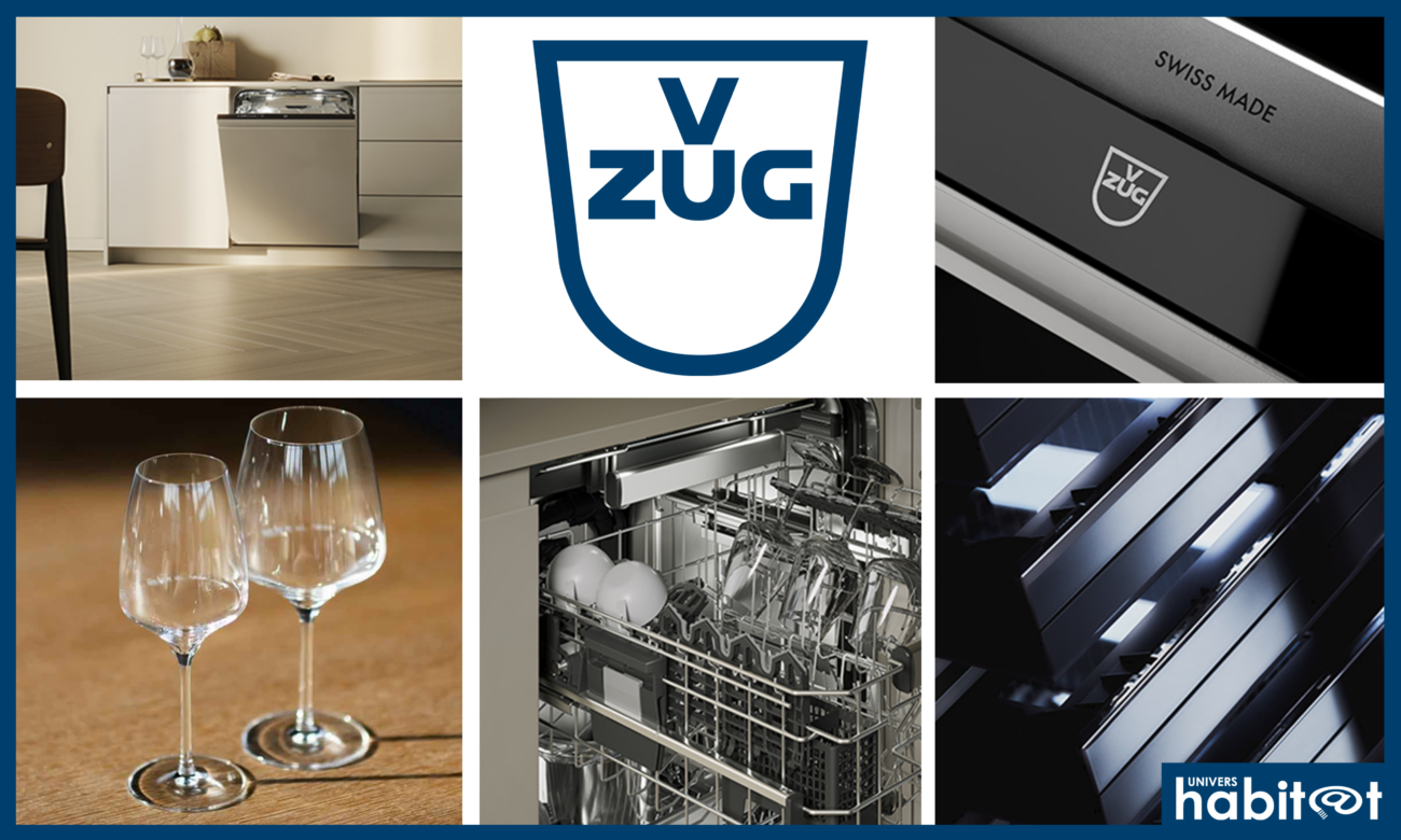 Adora, un lave-vaisselle flexible « pour un éclat incomparable » signé V-Zug