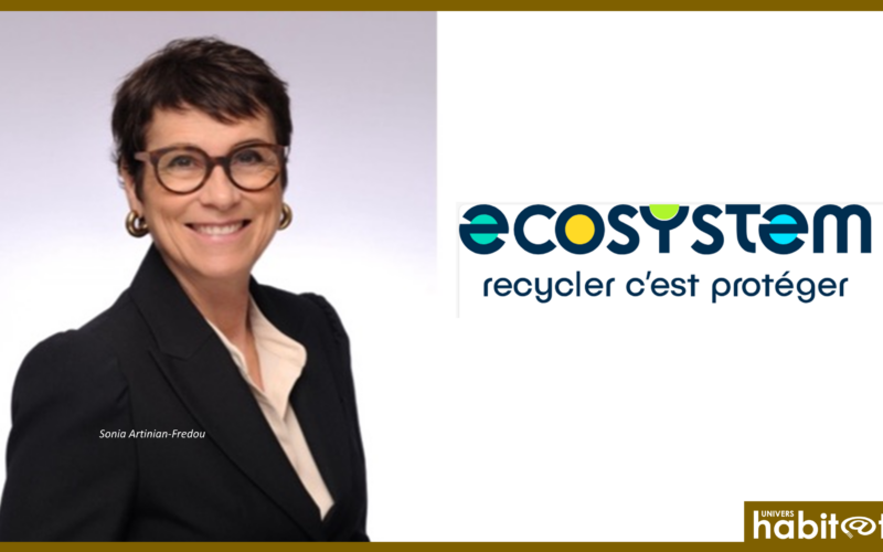 Sonia Artinian-Fredou prend la présidence de l’éco-organisme Ecosystem dédié aux équipements électriques et électroniques