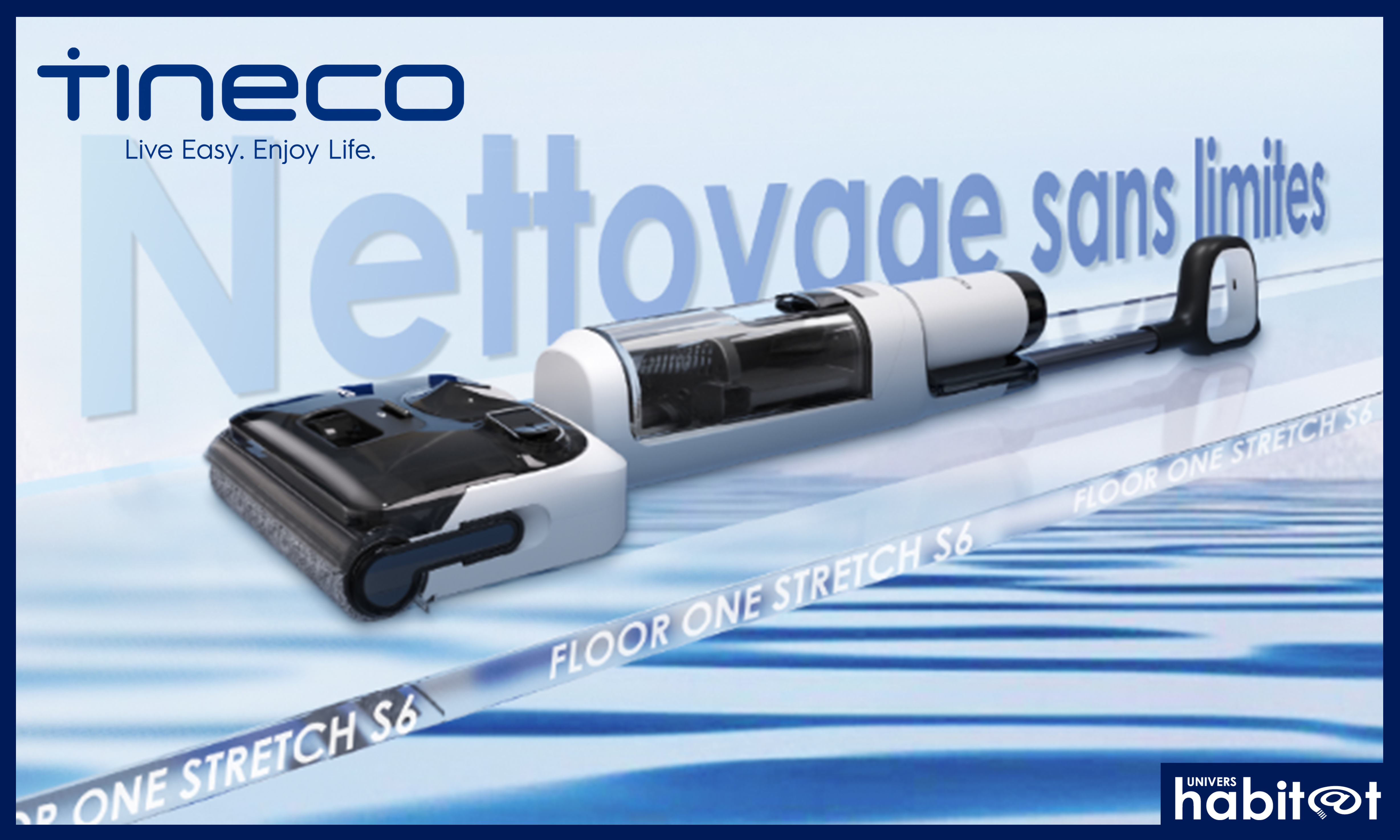 Tineco Floor One Stretch S6, un nouvel aspirateur sans-fil design et particulièrement maniable