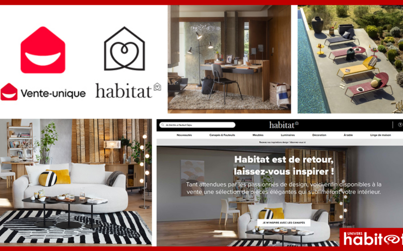 Vente-unique.com relance officiellement le site de la marque Habitat