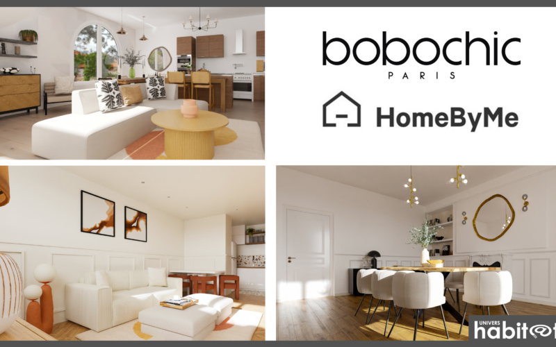 Bobochic et HomeByMe collaborent pour faciliter l’aménagement intérieur