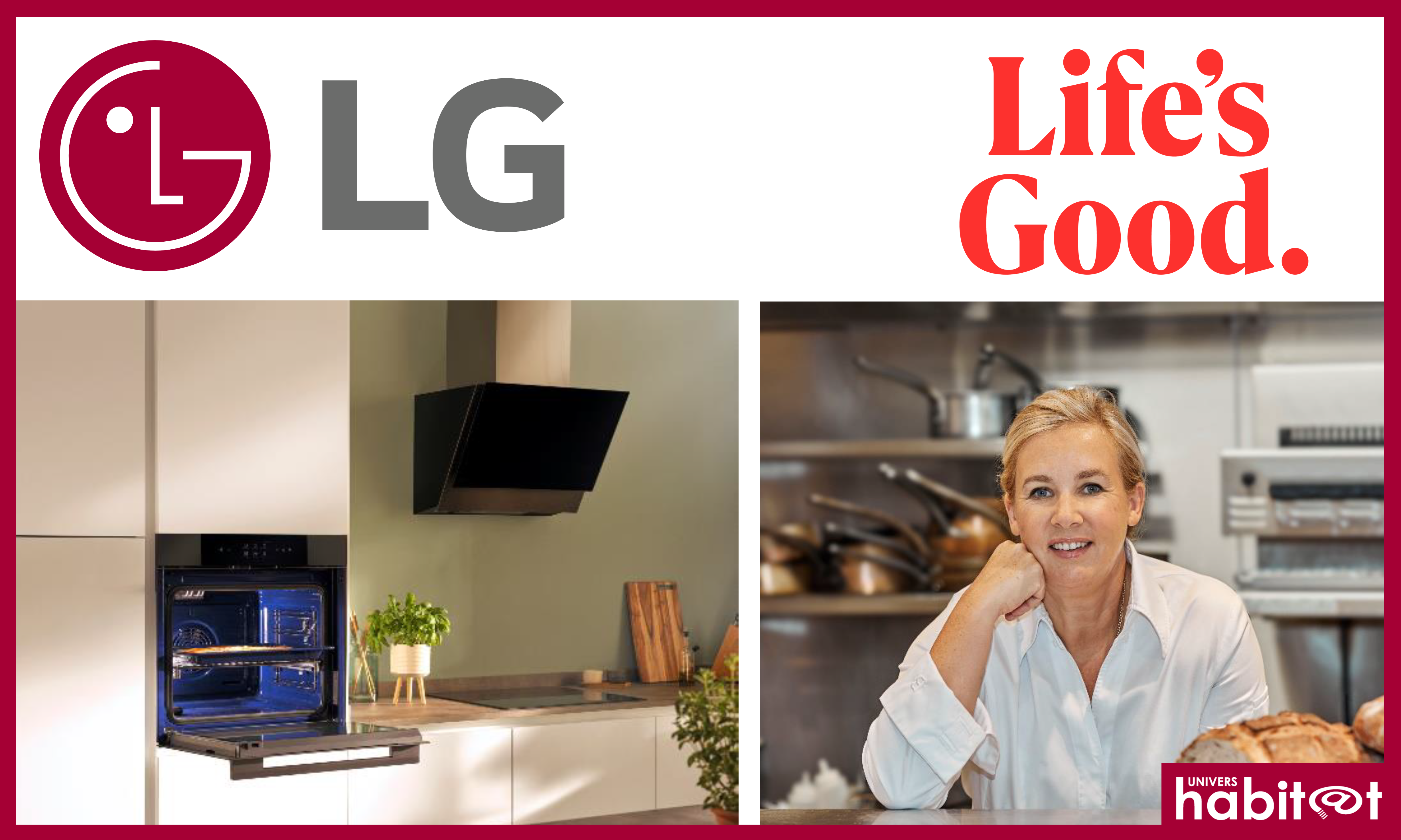 LG Electronics signe un partenariat exclusif avec la cheffe étoilée Hélène Darroze