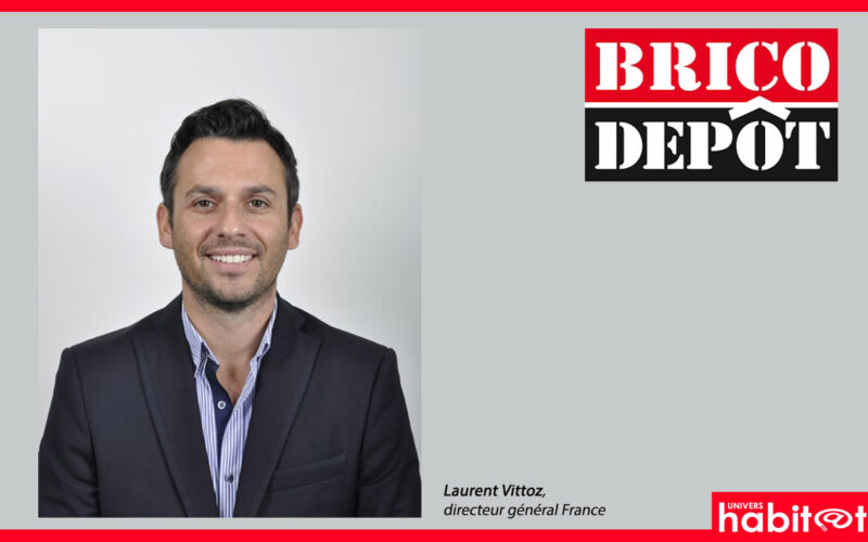 Laurent Vittoz est nommé directeur général France de Brico Dépôt