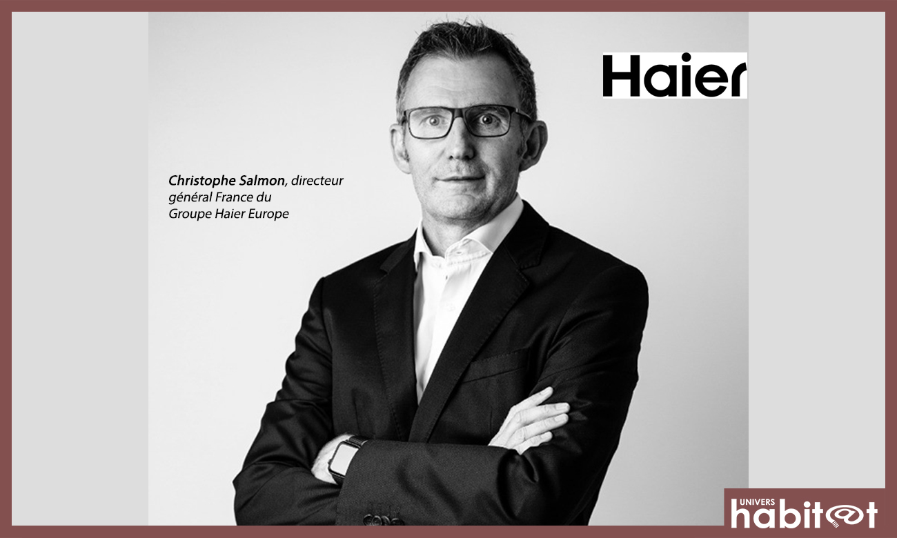 Christophe Salmon, nouveau directeur général France du Groupe Haier Europe