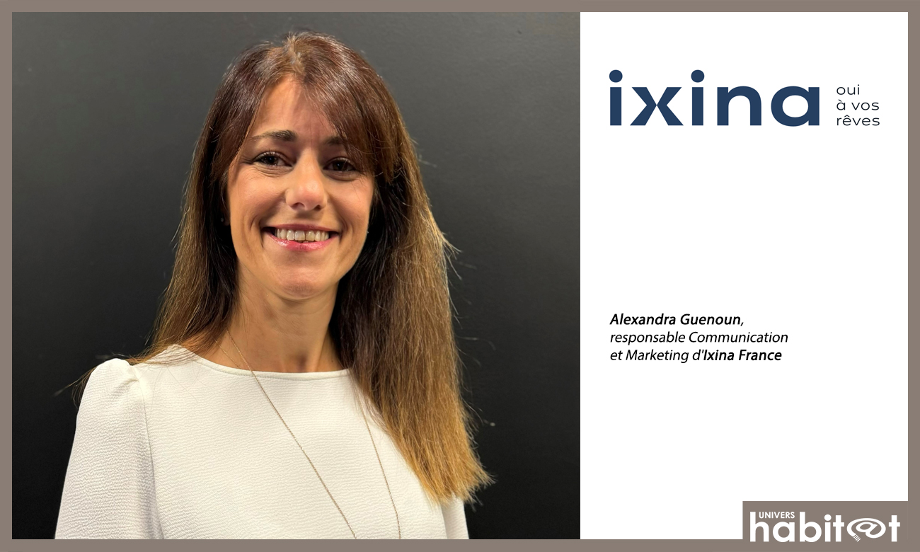 Alexandra Guenoun, nommée responsable Communication et Marketing d’Ixina France