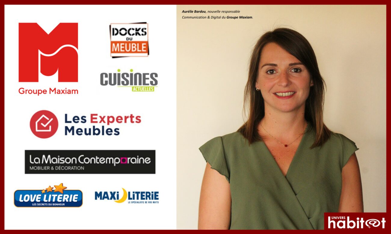 Aurélie Bardou, nouvelle responsable Communication & Digital du Groupe Maxiam