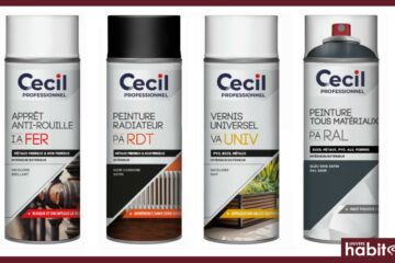 4 nouvelles peintures techniques en aérosol renforcent la gamme de Cecil Professionnel