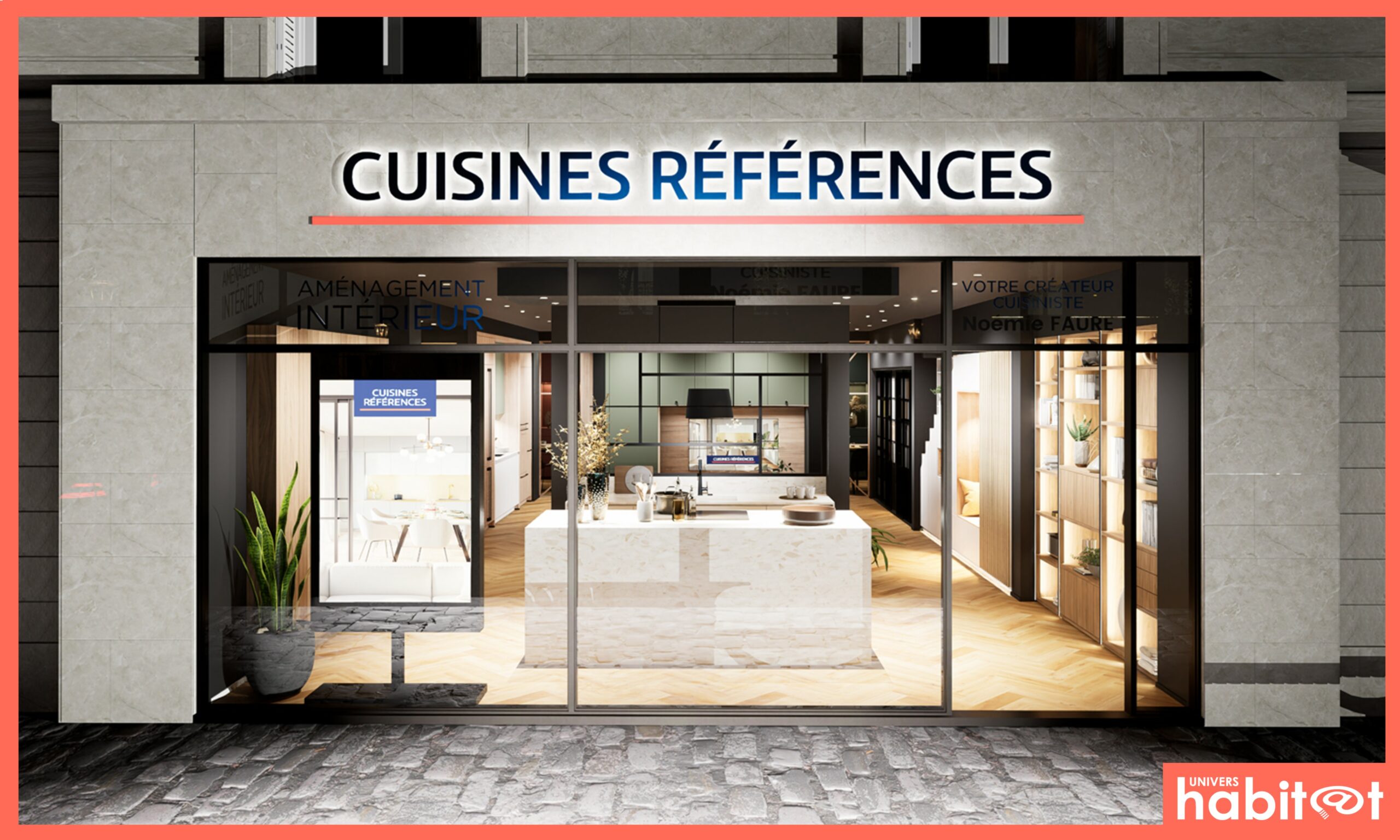 Cuisines Références lance un nouveau concept de magasin pour conquérir les centres-villes