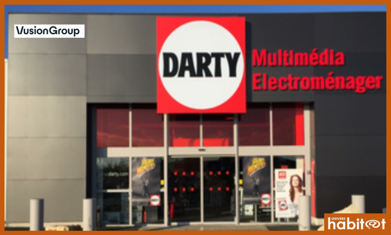 Darty digitalise 216 magasins avec VusionGroup