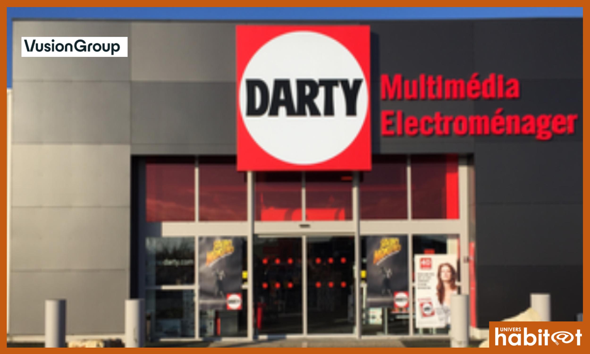 Darty digitalise 216 magasins avec VusionGroup