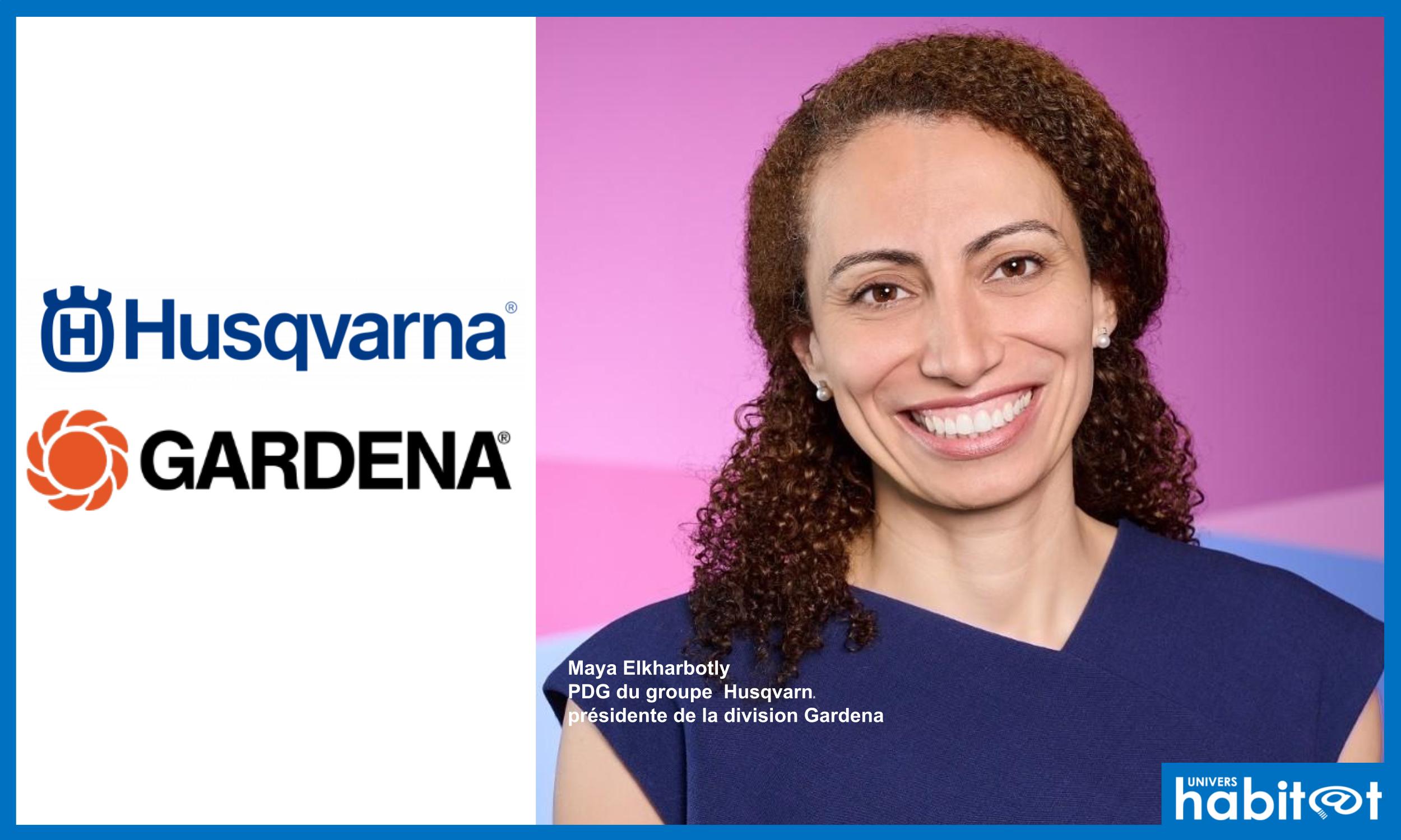 Maya Elkharbotly, nouvelle PDG du Groupe Husqvarna et présidente de la division Gardena