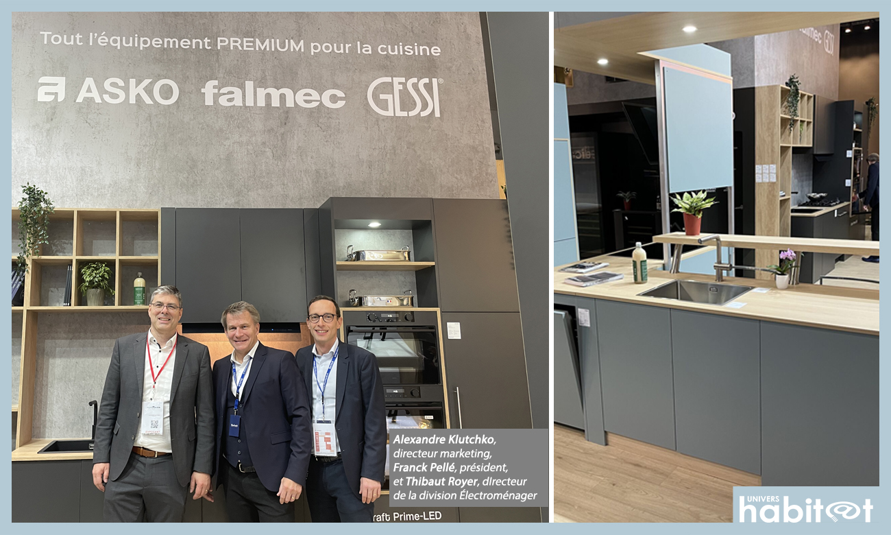 Eberhardt mise sur le « premium accessible » avec ses marques Asko, Falmec et Gessi [EspritCuisine 2024]