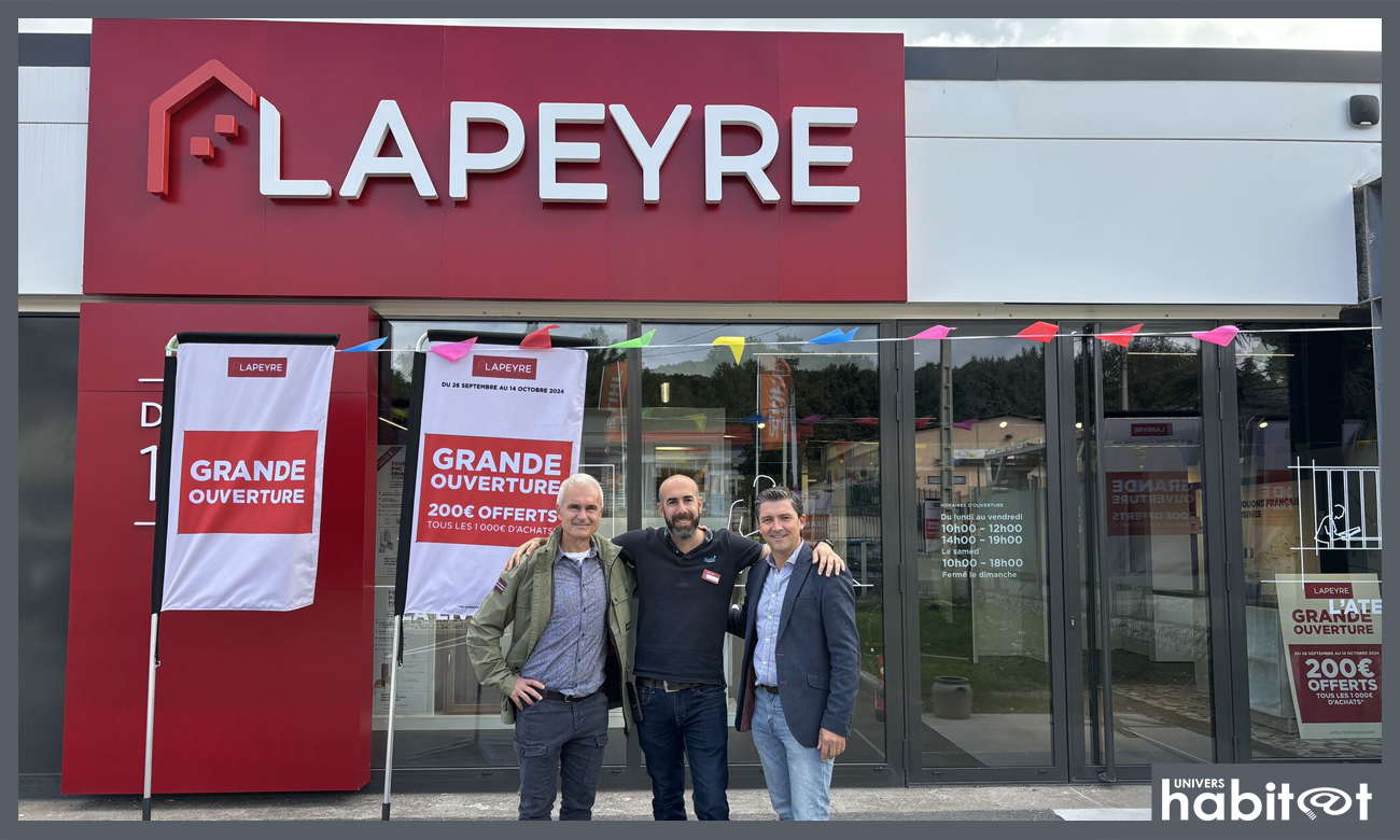 Lapeyre ouvre son premier magasin en franchise près de Lyon