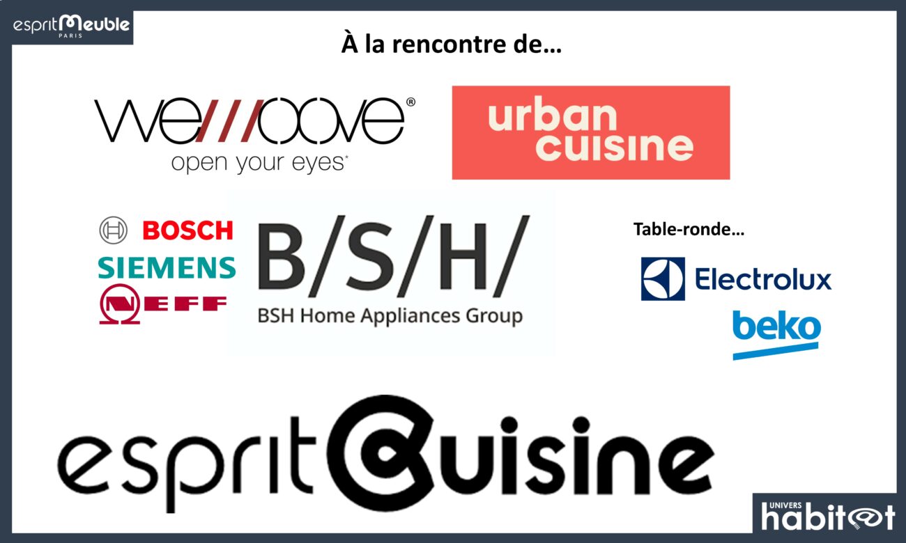 EspritMeuble : à la rencontre de Wemoove, Urban Cuisine et BSH Home