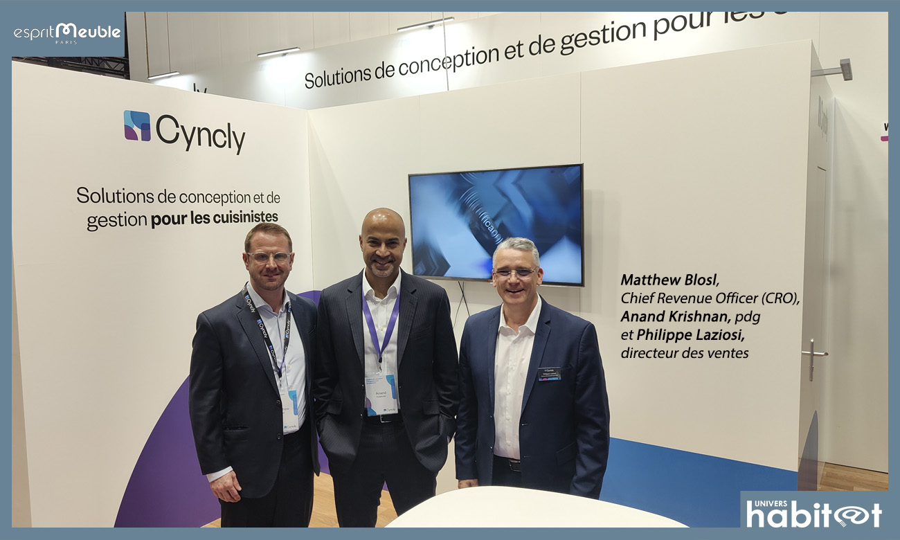 Cyncly présente un écosystème digital au cœur de l’expérience client [EspritMeuble 2024]