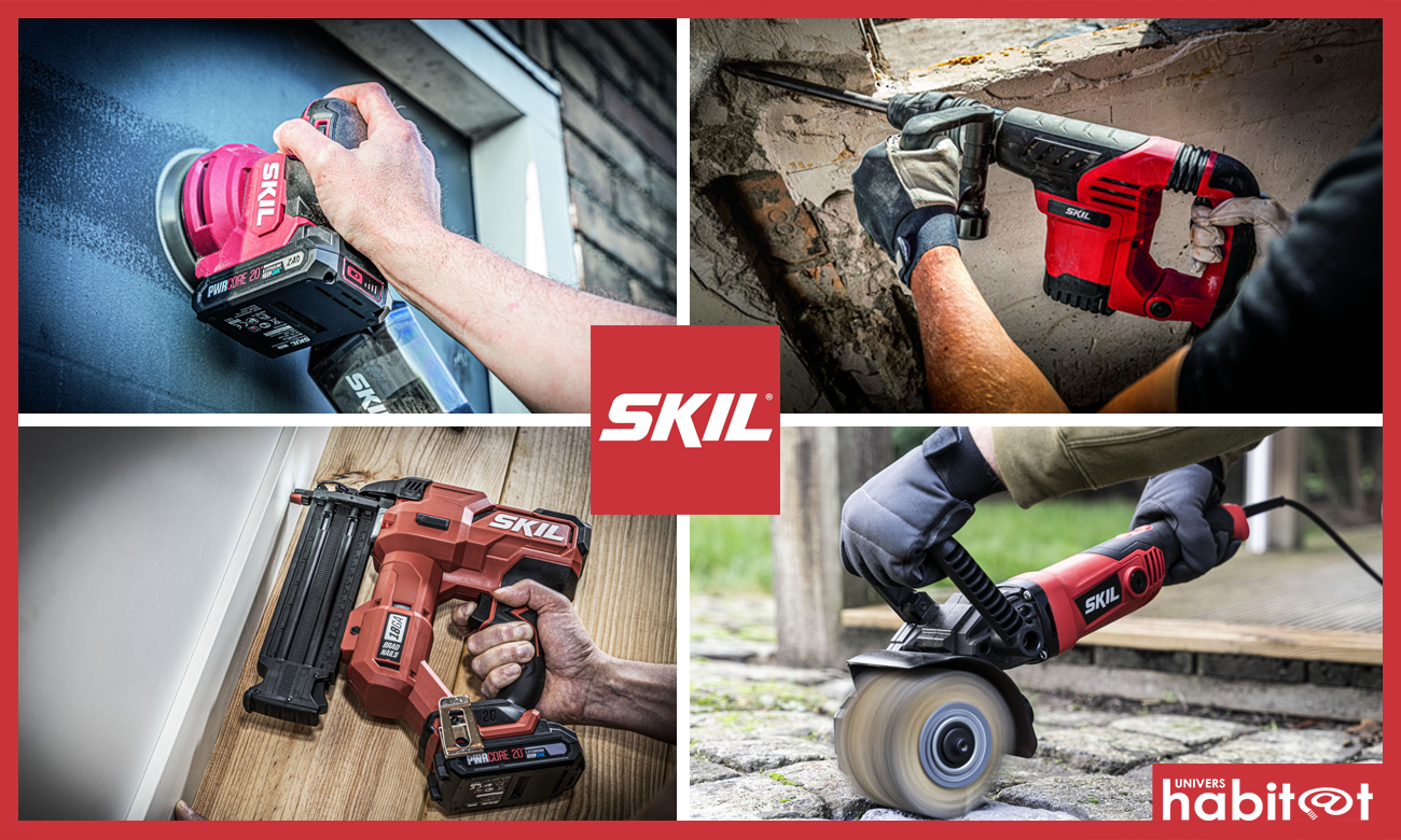 Skil complète sa gamme Brushless avec 4 nouveaux outils