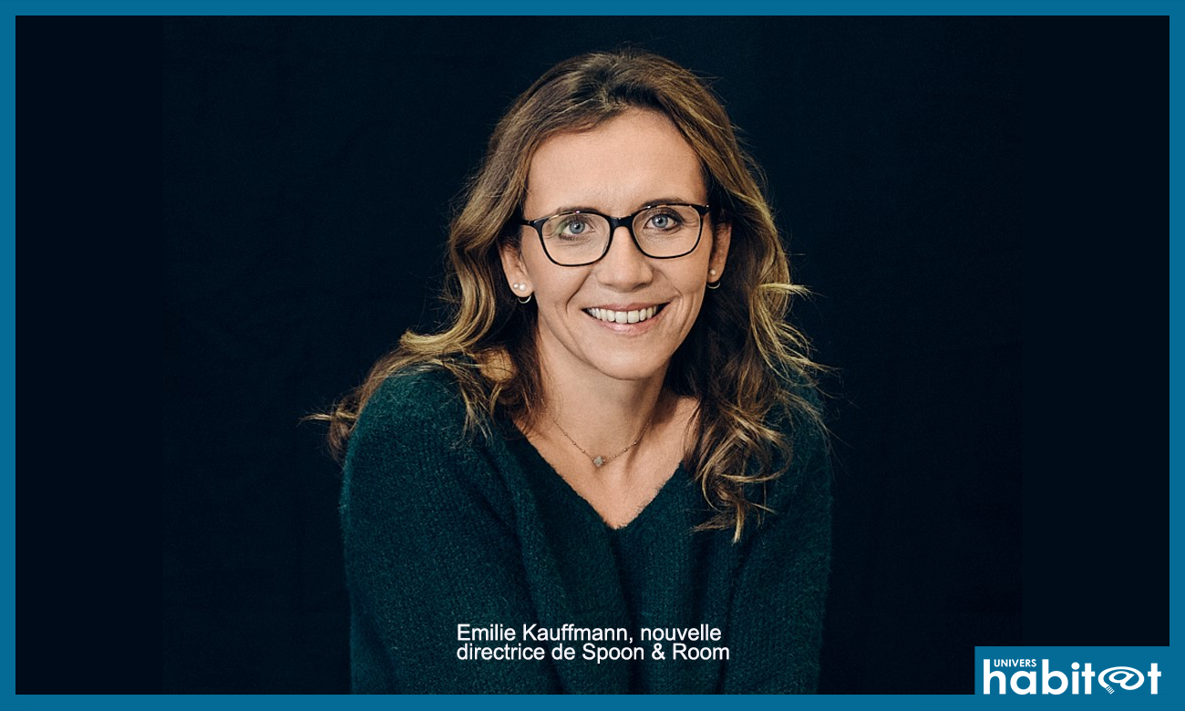 Emilie Kauffmann est nommée directrice de la marque Spoon & Room du Groupe Schmidt