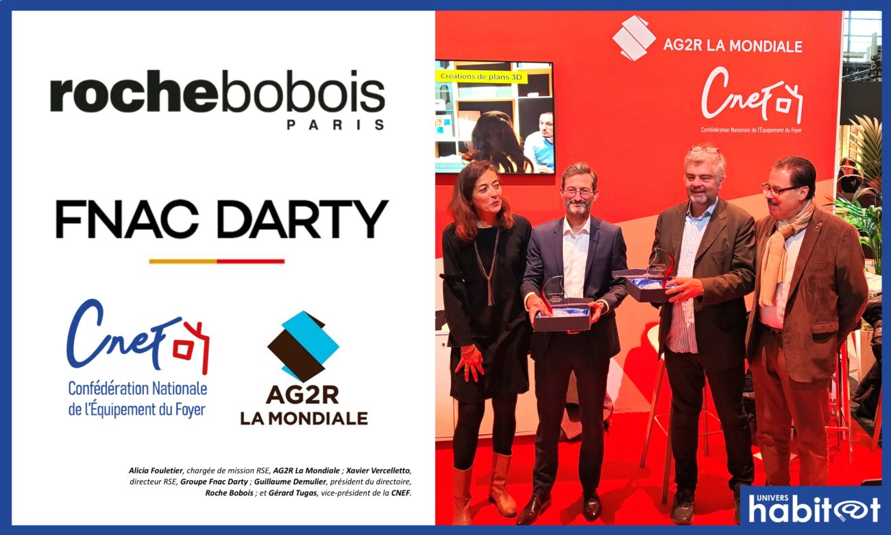 Roche Bobois et Fnac Darty distingués par les 1ers Prix RSE CNEF x AG2R La Mondiale