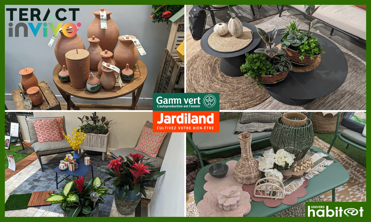 Pour 2025, Jardiland et Gamm vert proposent du mobilier de jardin tendance et de nouvelles plantes abordables