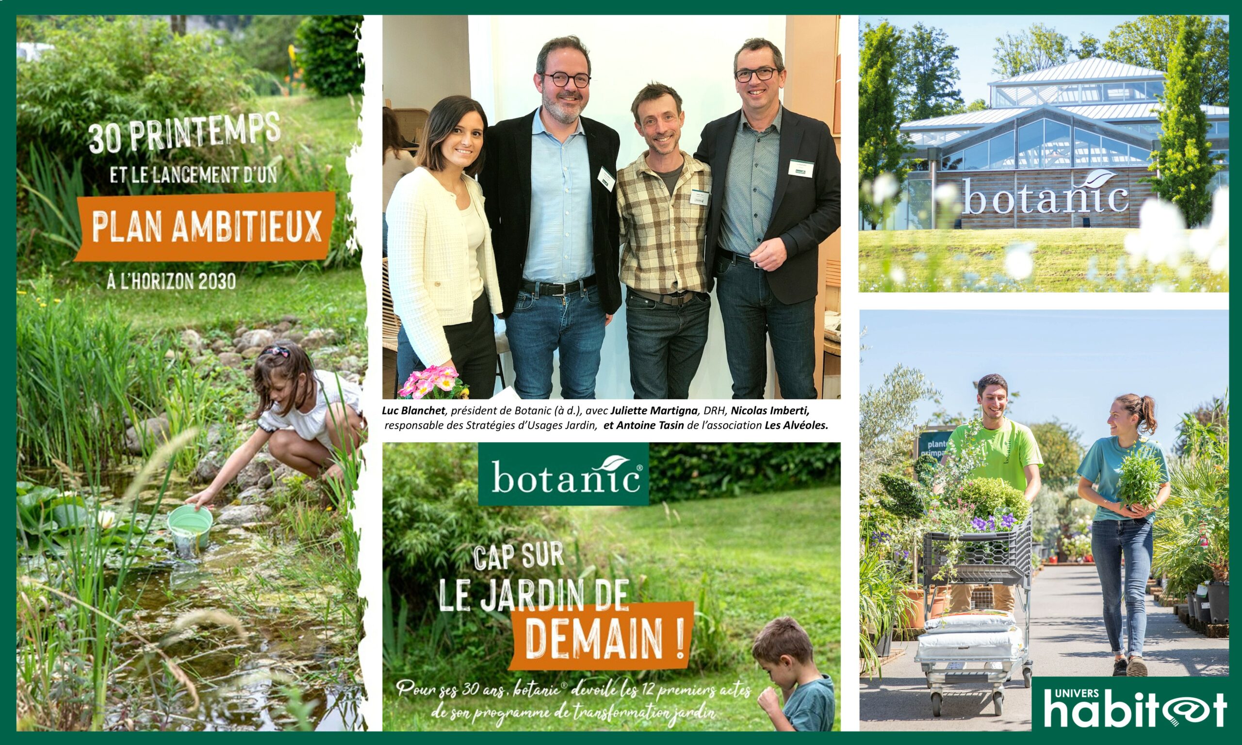 Botanic célèbre ses 30 ans et son engagement avec le plan ambitieux « Jardin de demain »