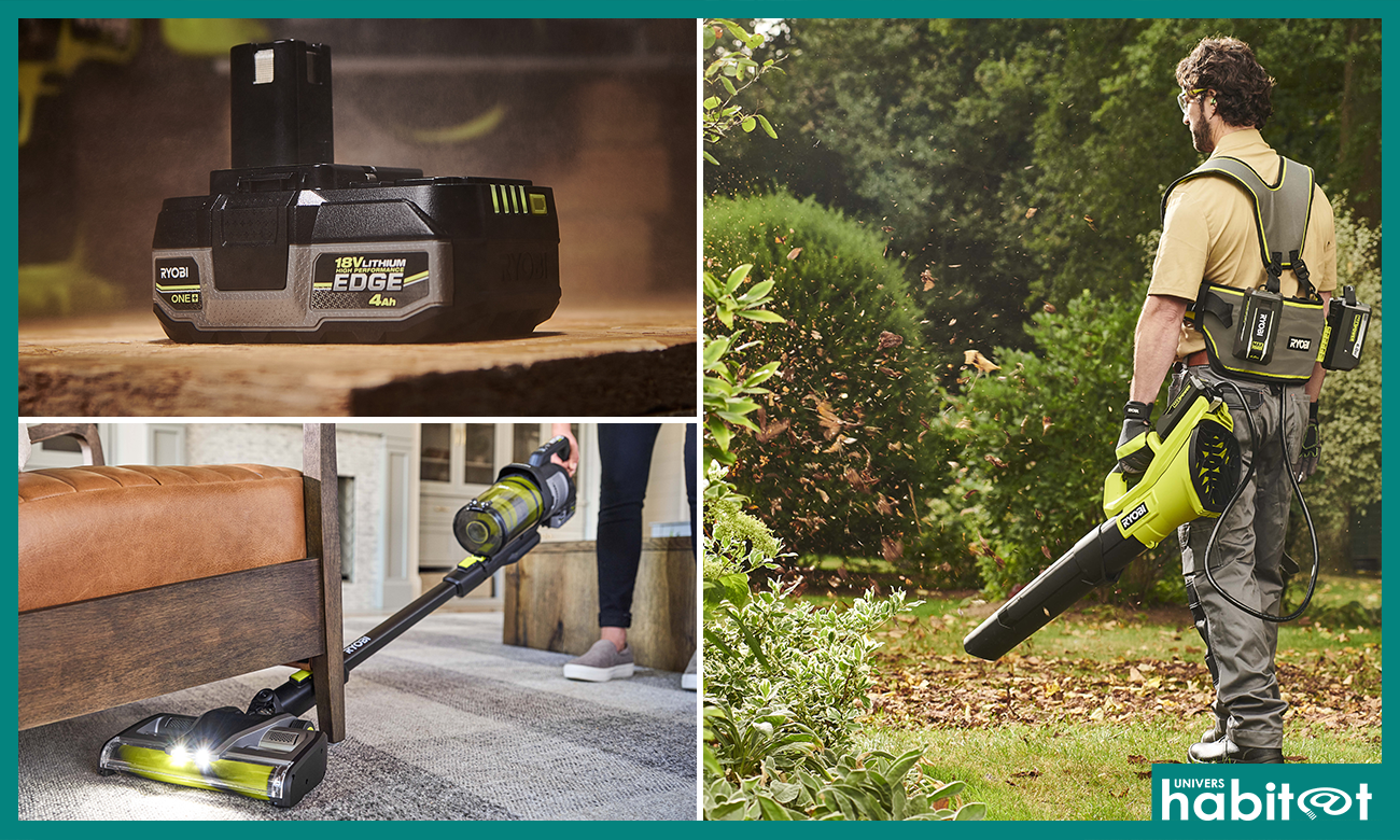 Ryobi lance une batterie performante et 10 produits dans sa collection 2025