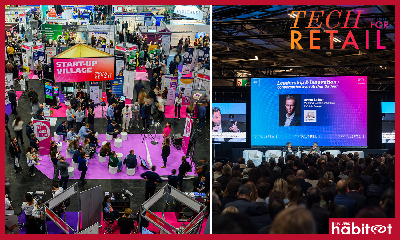 Tech For Retail atteint un pic avec 12 500 visiteurs et 400 exposants